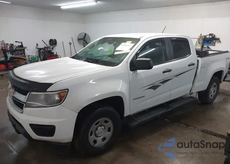 2018 Chevrolet Colorado Wt z USA, uszkodzony, nr VIN 1GCGTBEN4J1151232